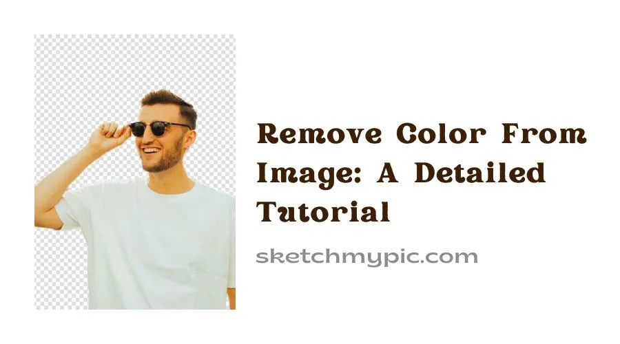 Sketchmypic how to remove color from image