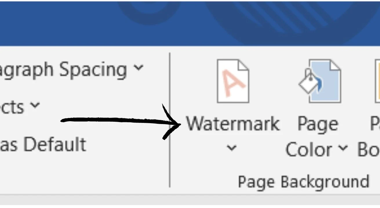 How to create a watermark